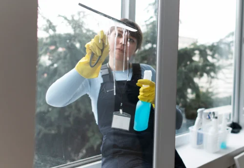 Nettoyage de vitres intérieures et extérieures à Thivet